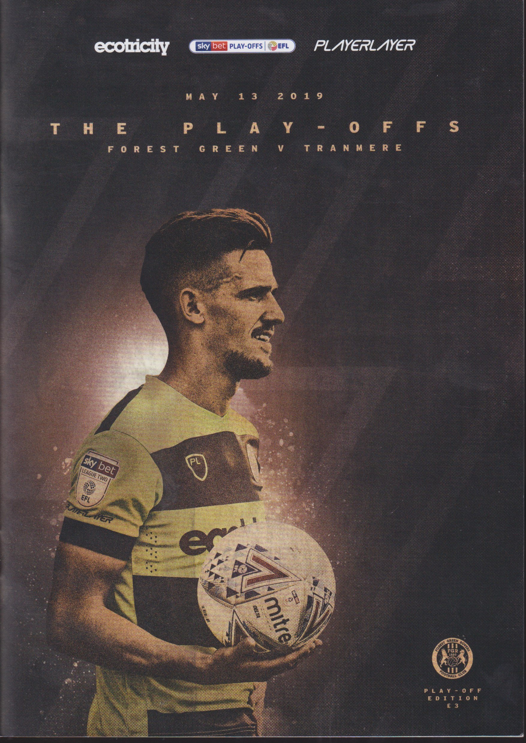 Forest Green Rovers v Tranmere Rovers match programme